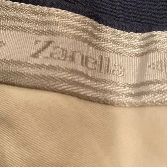 Zanella Slacks Size 38 Made in Italy Grey